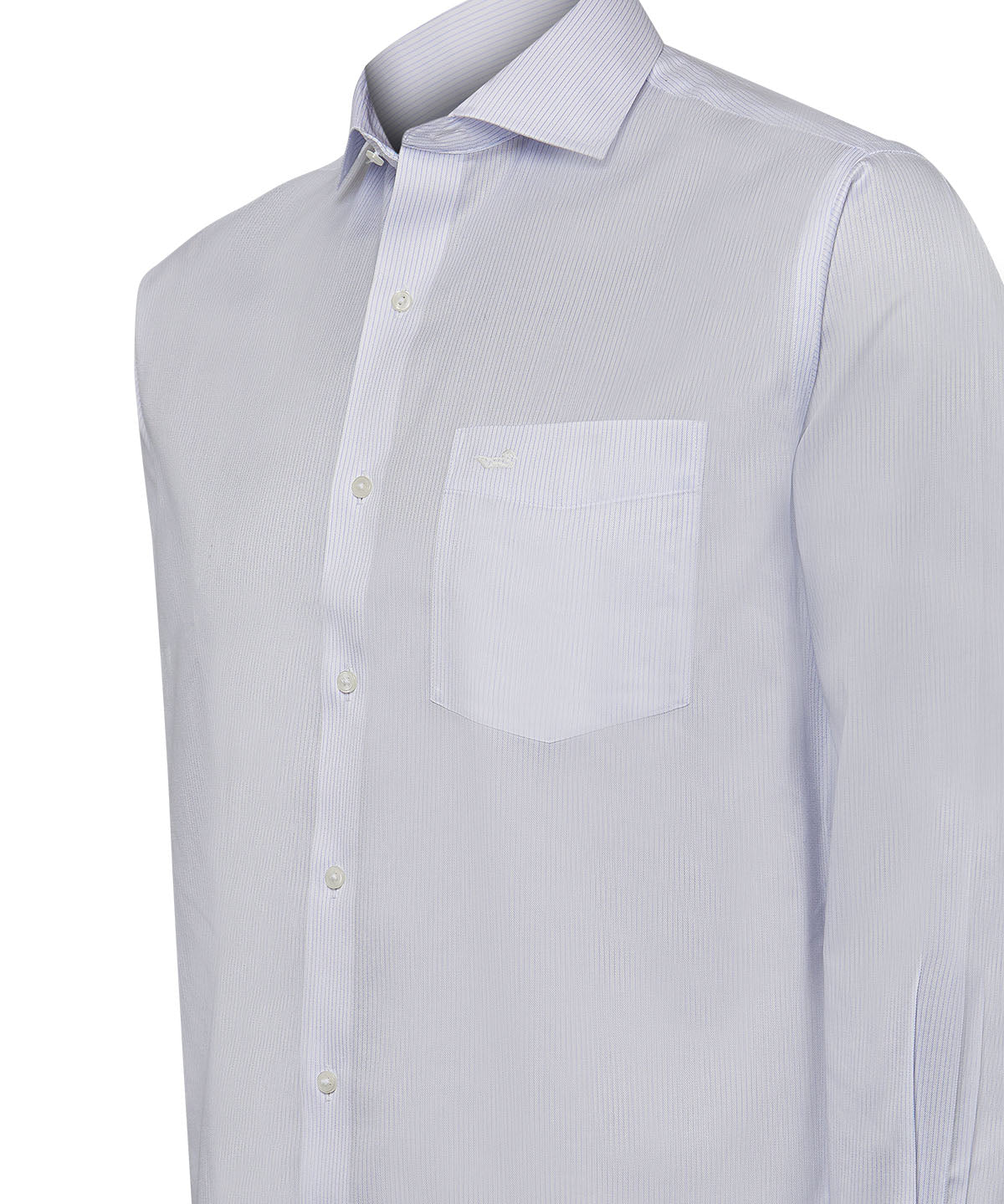 Camisa Cuello Italiano Hombre WF Blanco Rockford