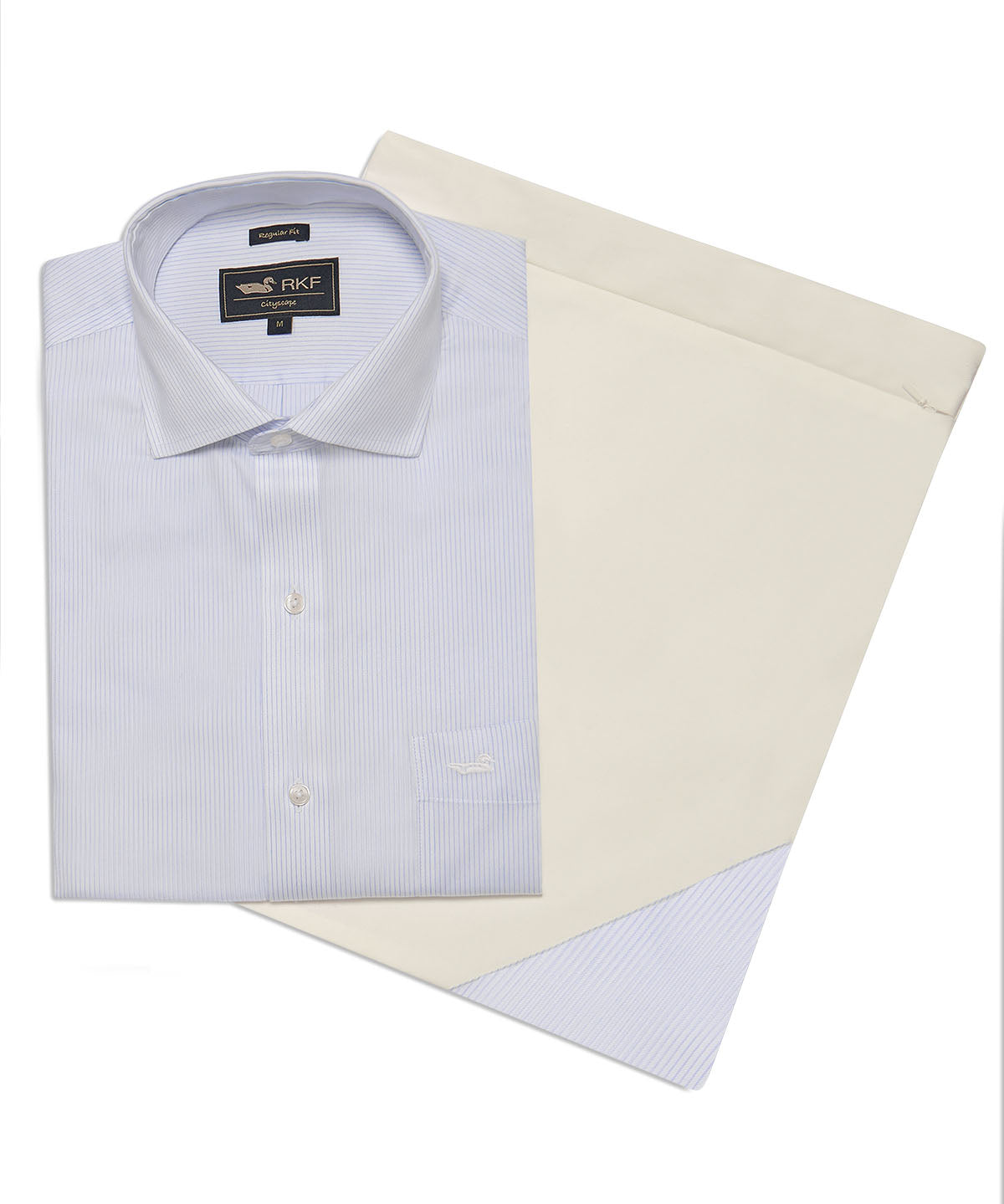 Camisa Cuello Italiano Hombre WF Blanco Rockford