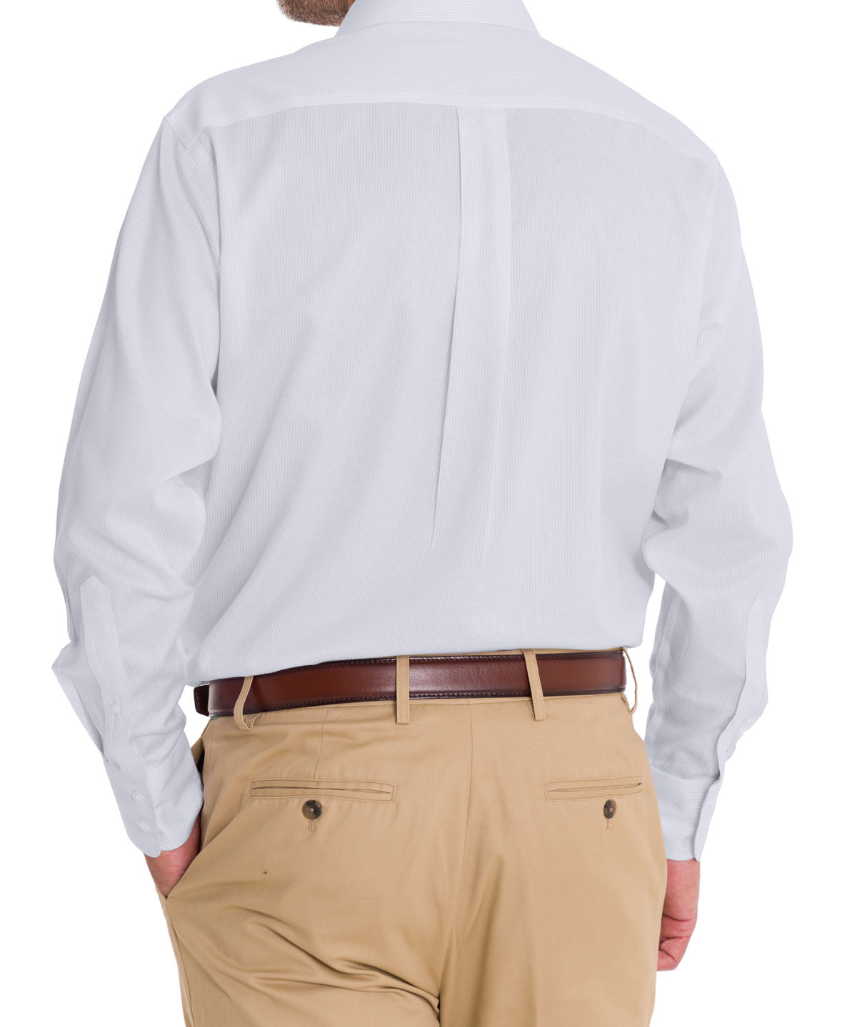 Camisa Cuello Italiano Hombre WF Blanco Rockford