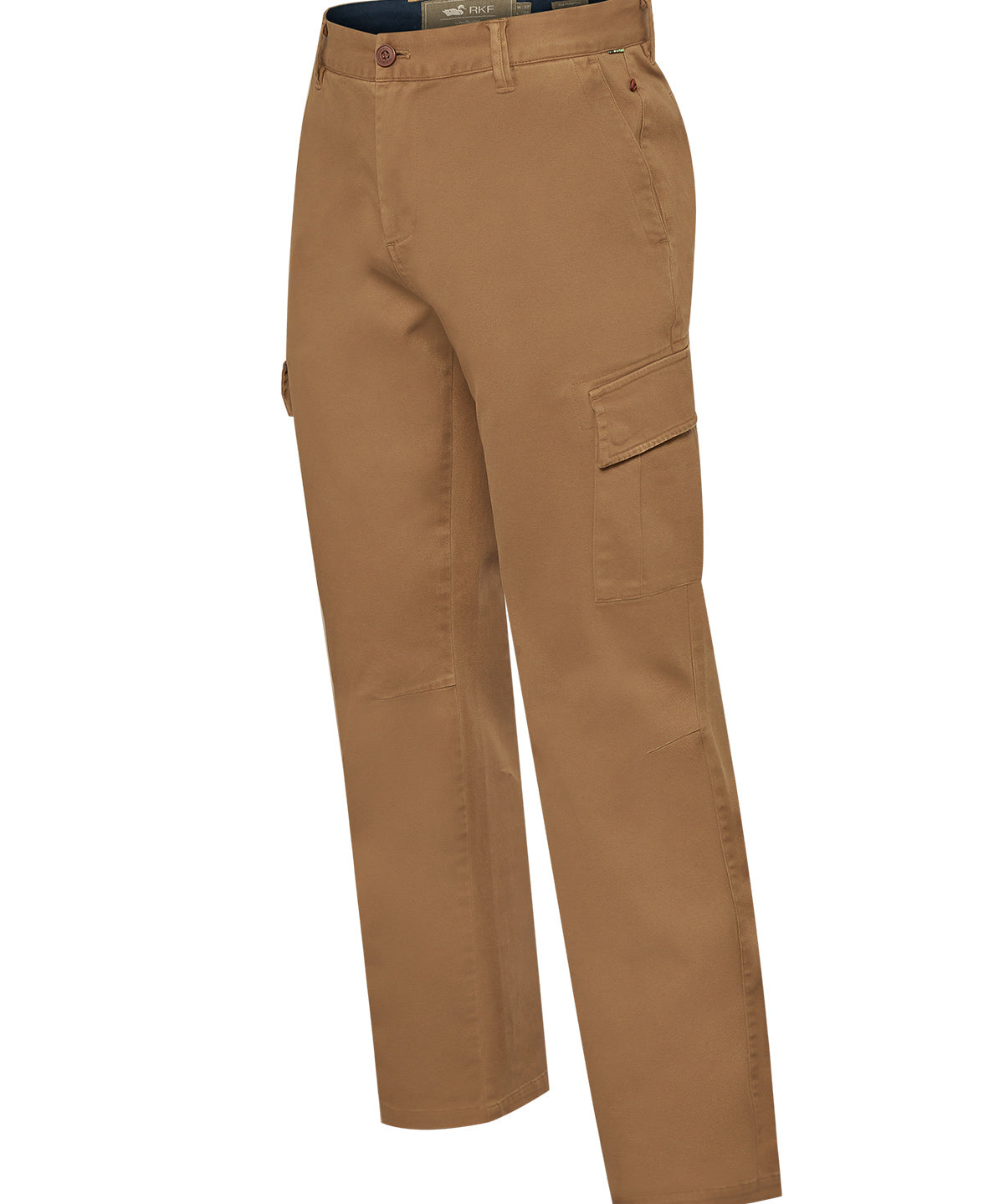Pantalón Natural Flex Hombre Pipo Café Rockford