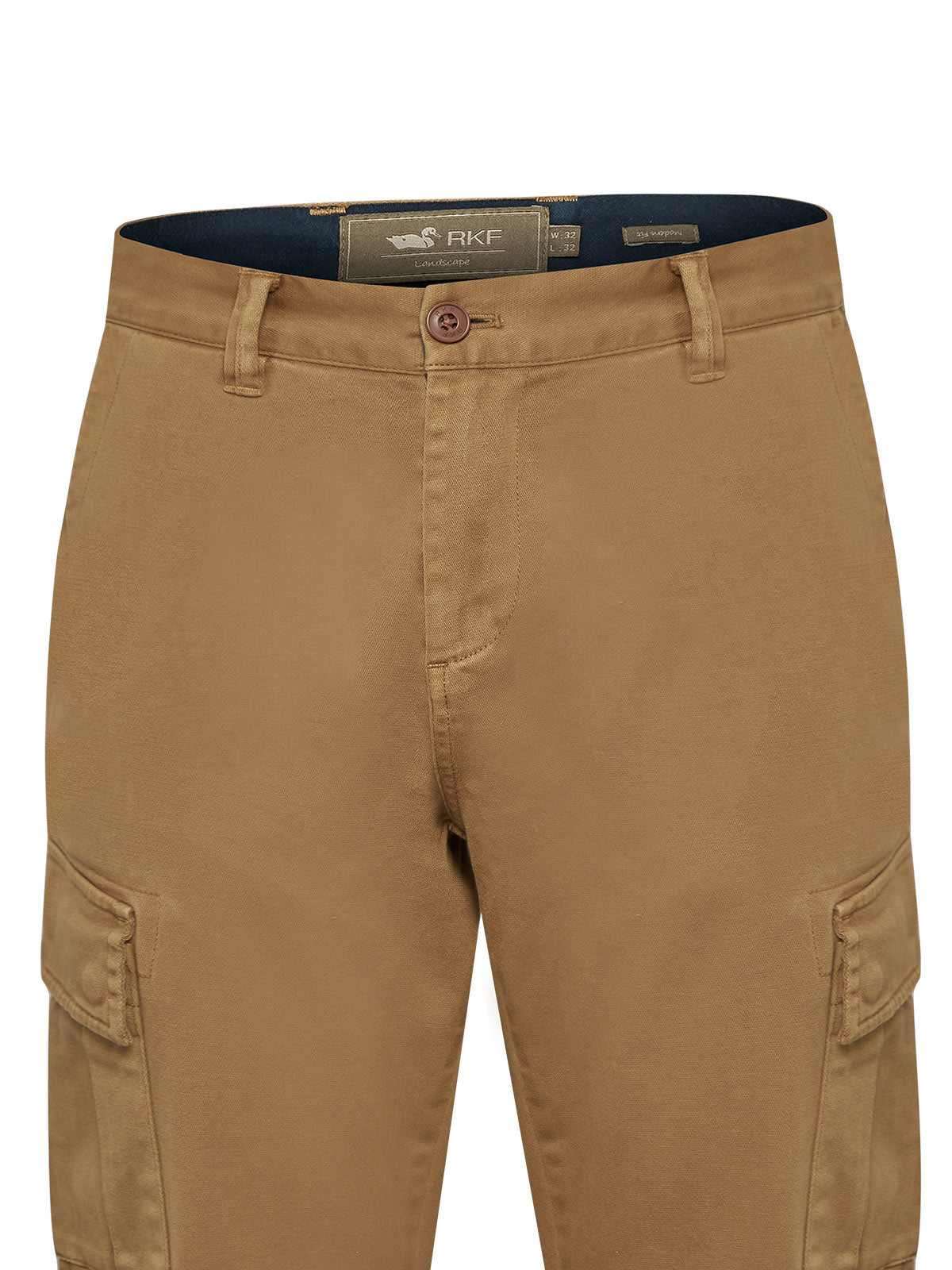Pantalón Natural Flex Hombre Pipo Café Rockford