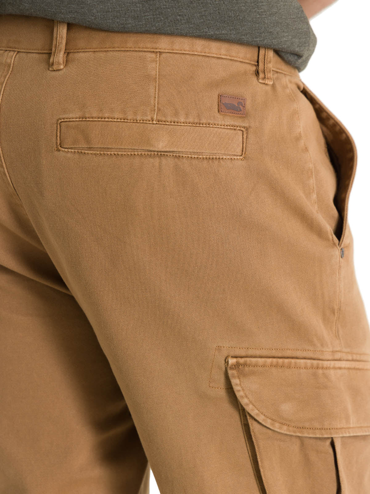 Pantalón Natural Flex Hombre Pipo Café Rockford