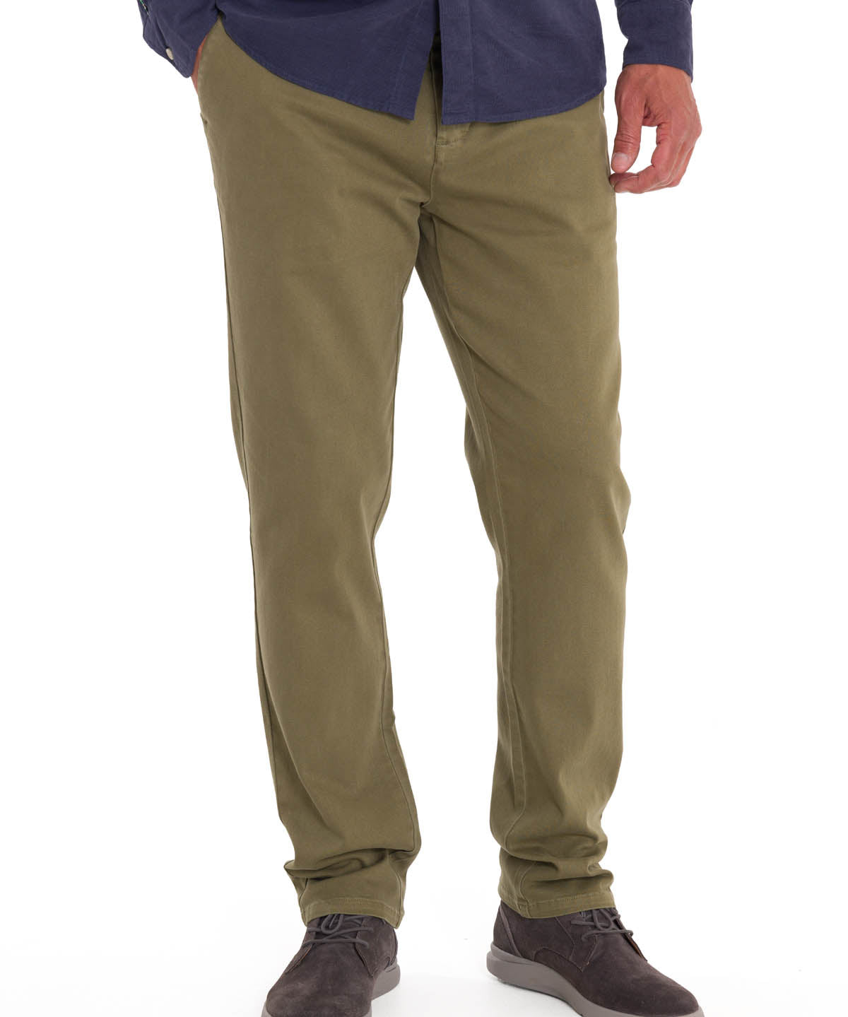 Pantalón Natural Flex Hombre Napoli Verde Rockford
