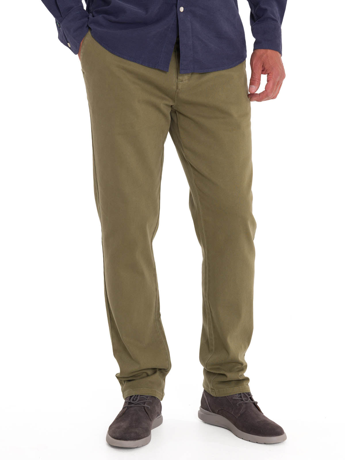 Pantalón Natural Flex Hombre Napoli Verde Rockford