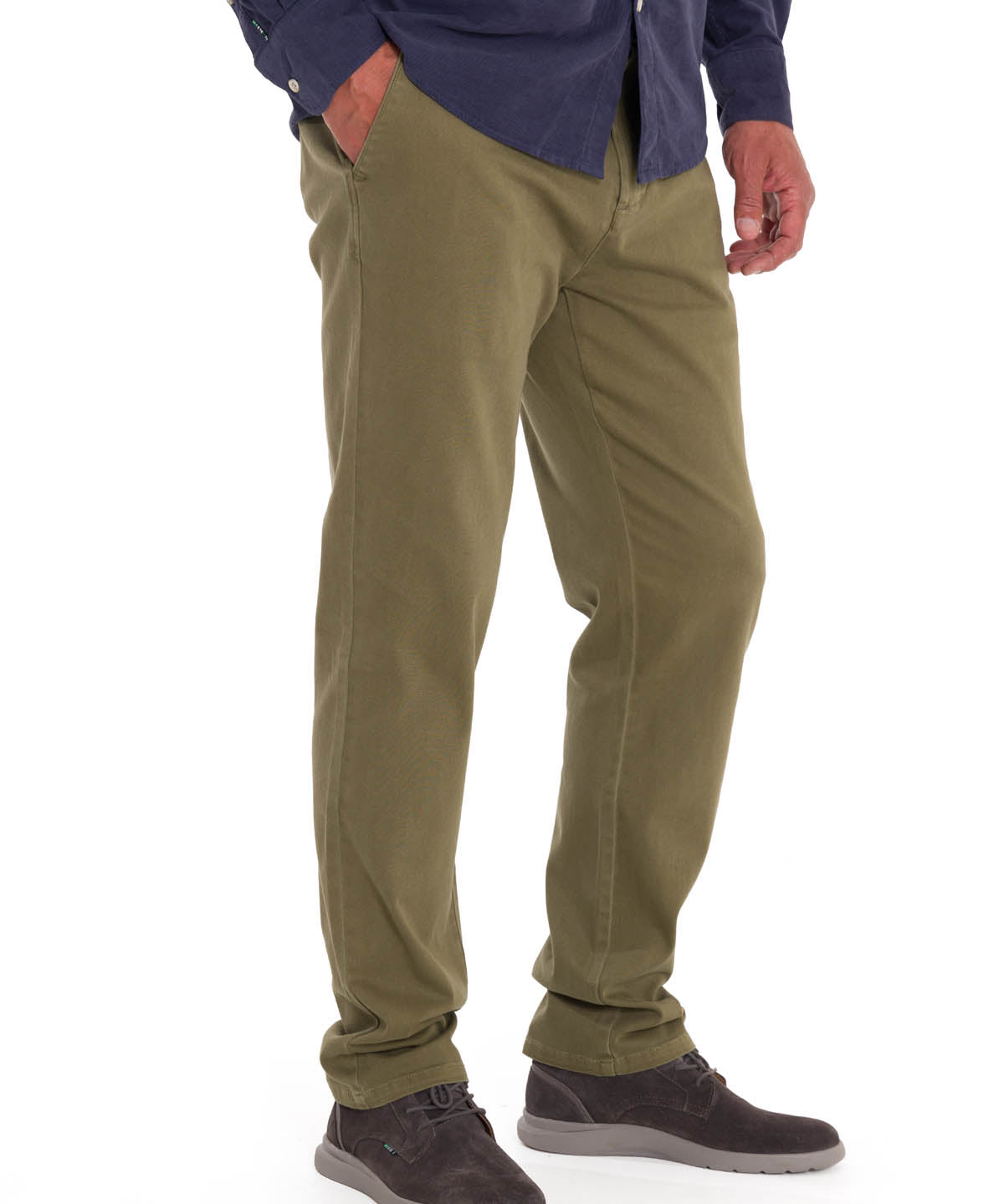 Pantalón Natural Flex Hombre Napoli Verde Rockford