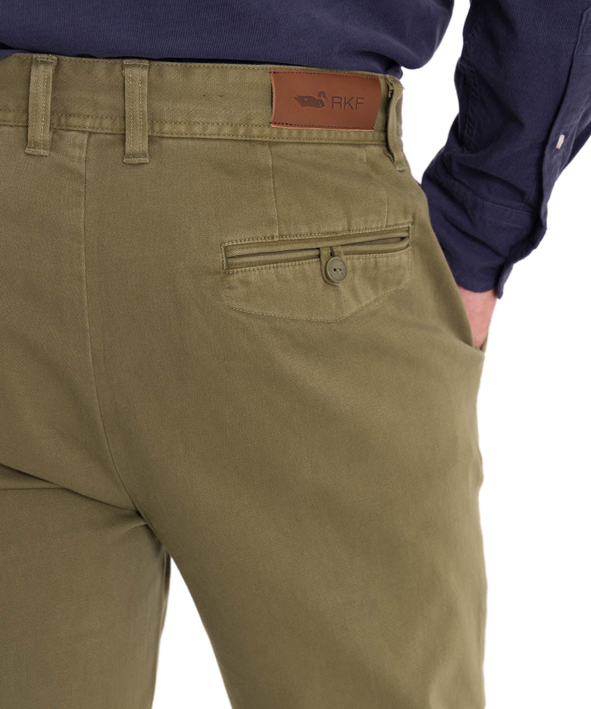 Pantalón Natural Flex Hombre Napoli Verde Rockford