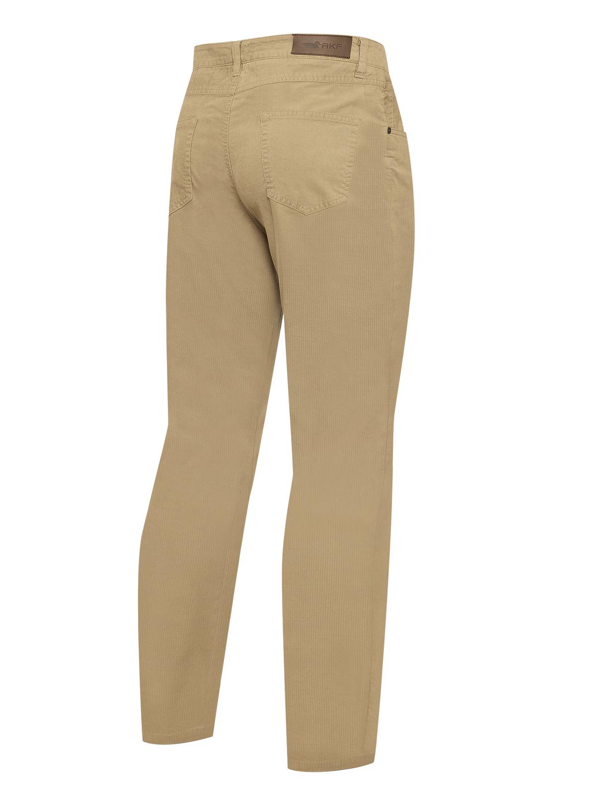 Pantalón Natural Flex Hombre Corduroy Café Rockford