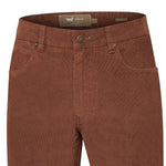 Pantalón Natural Flex Hombre Corduroy Rojo Rockford