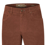 Pantalón Natural Flex Hombre Corduroy Rojo Rockford