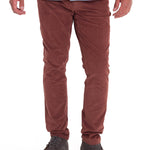 Pantalón Natural Flex Hombre Corduroy Rojo Rockford