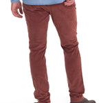 Pantalón Natural Flex Hombre Corduroy Rojo Rockford
