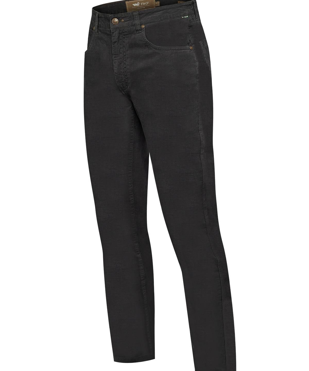 Pantalón Natural Flex Hombre Corduroy Gris Rockford