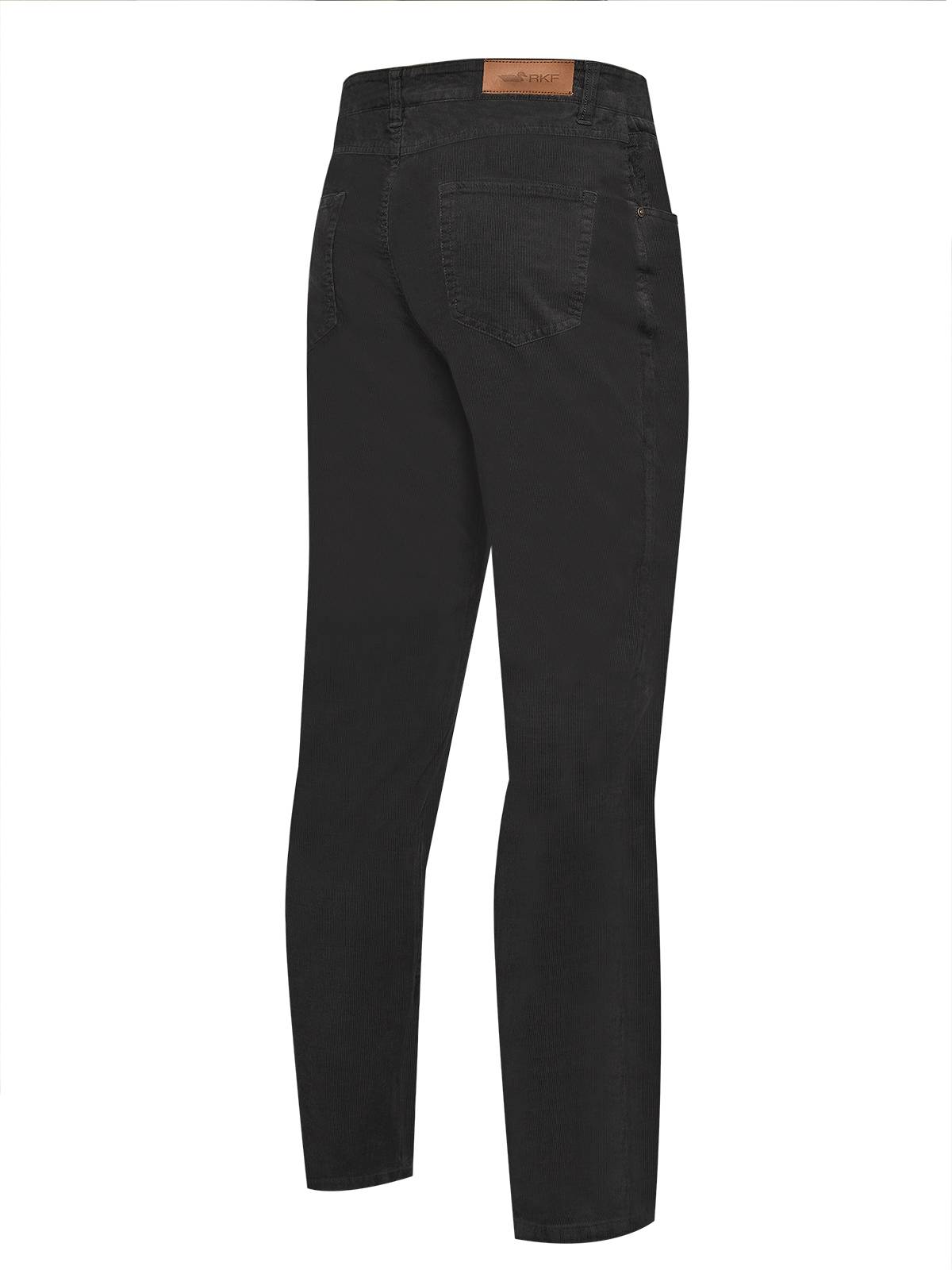 Pantalón Natural Flex Hombre Corduroy Gris Rockford