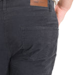Pantalón Natural Flex Hombre Corduroy Gris Rockford