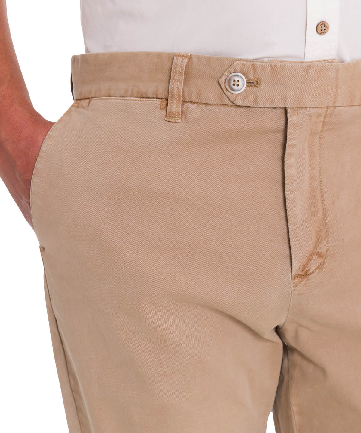 Pantalón Natural Flex Hombre Turin Beige Rockford