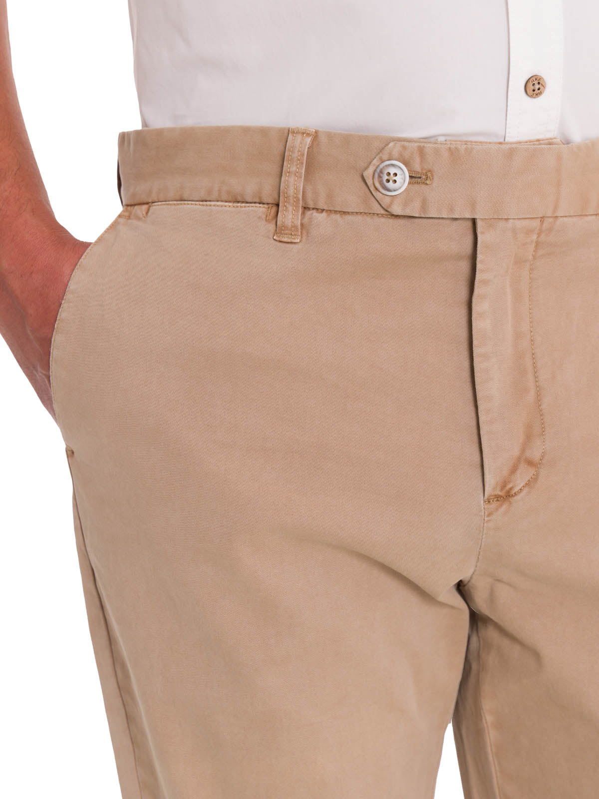 Pantalón Natural Flex Hombre Turin Beige Rockford