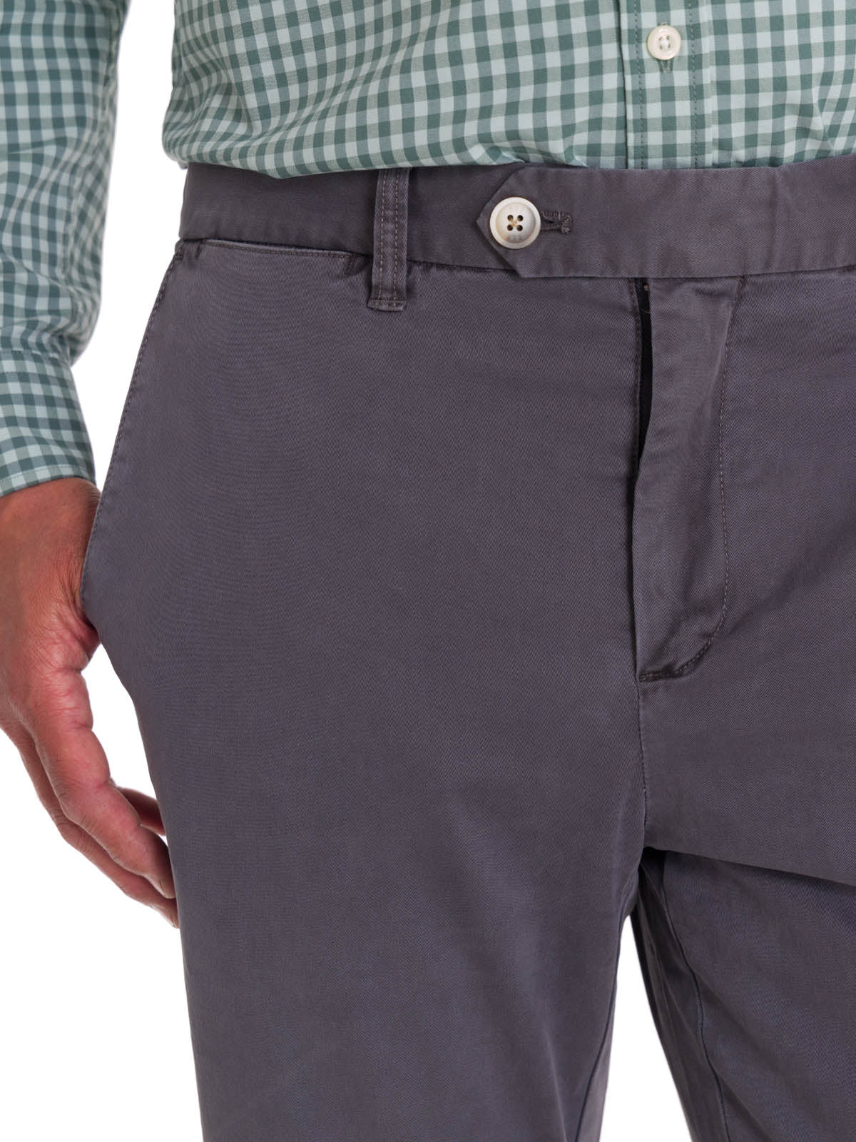 Pantalón Natural Flex Hombre Turin Gris Rockford