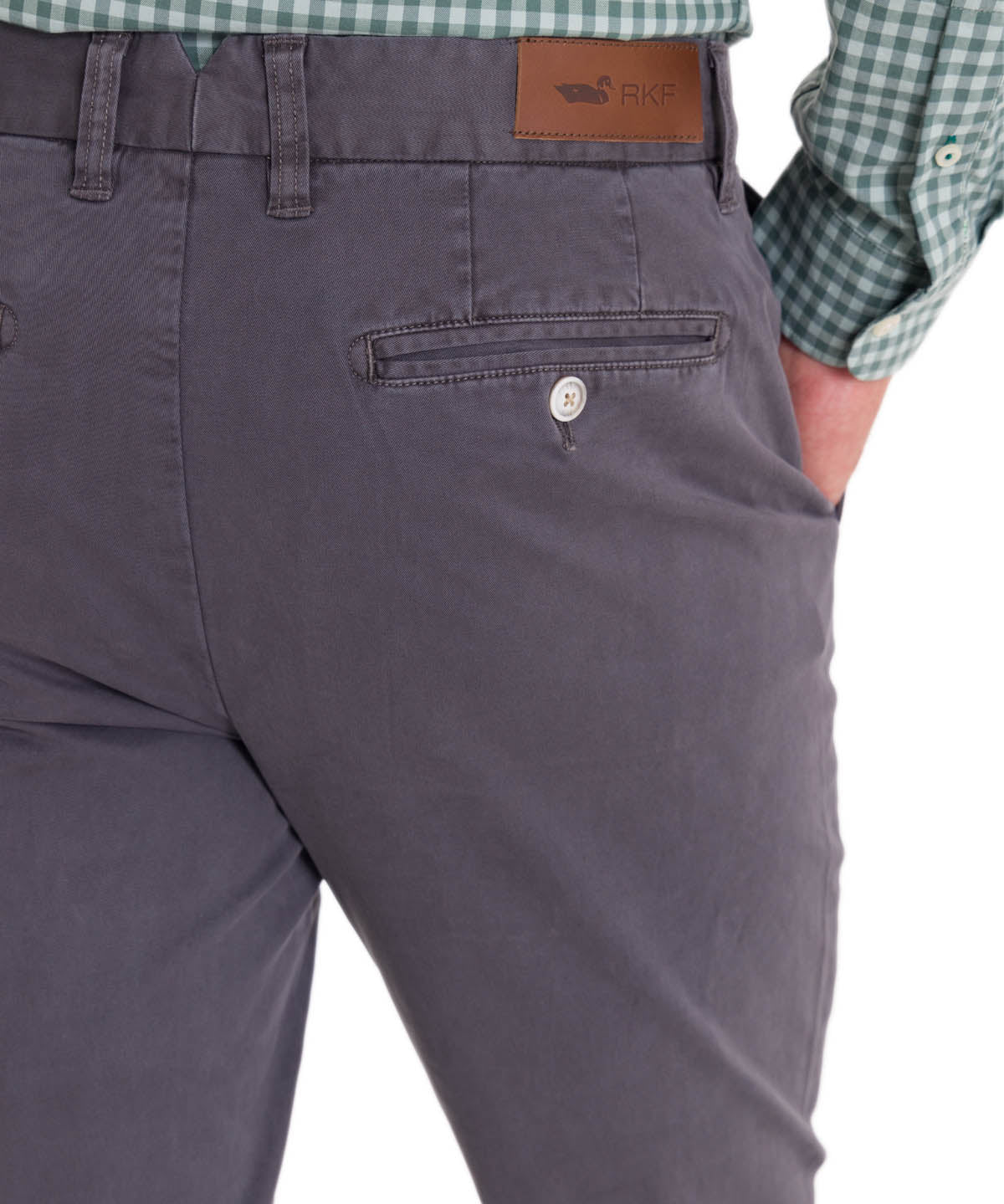 Pantalón Natural Flex Hombre Turin Gris Rockford