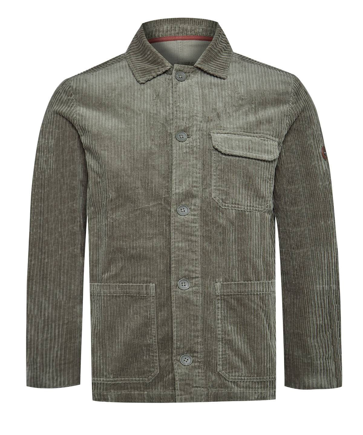 Overshirt Algodón Hombre Bellagio Verde Rockford