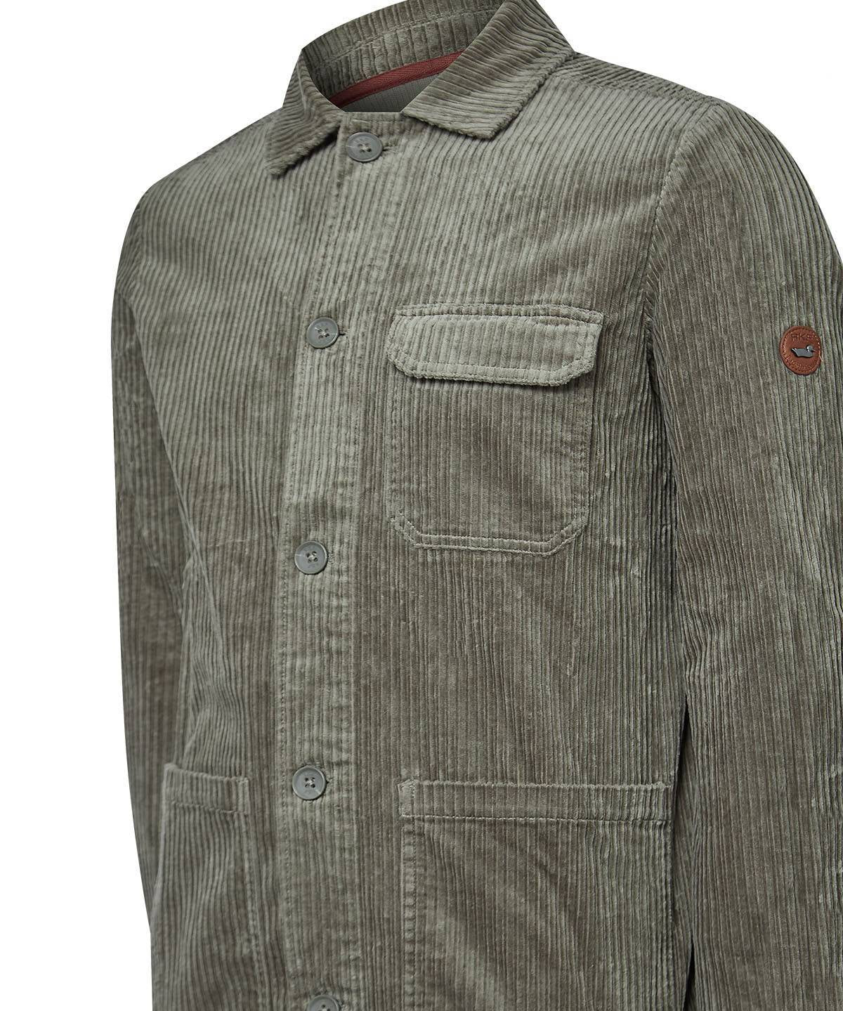 Overshirt Algodón Hombre Bellagio Verde Rockford