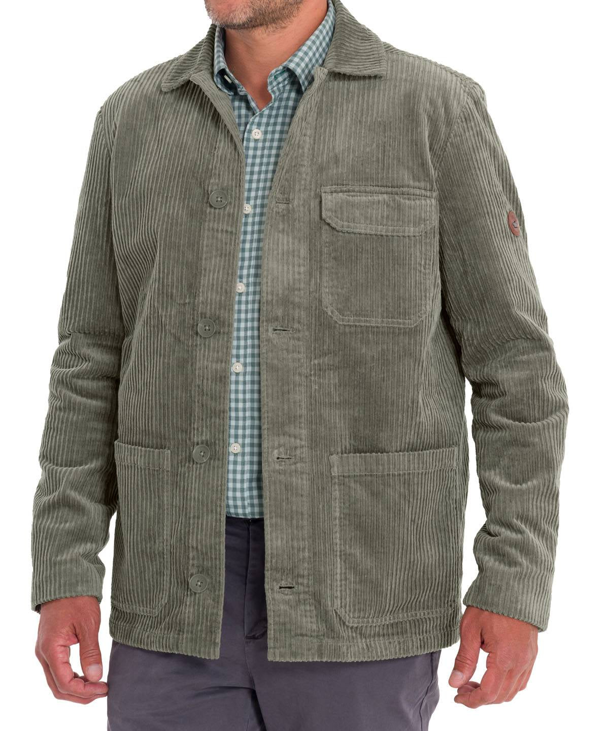 Overshirt Algodón Hombre Bellagio Verde Rockford
