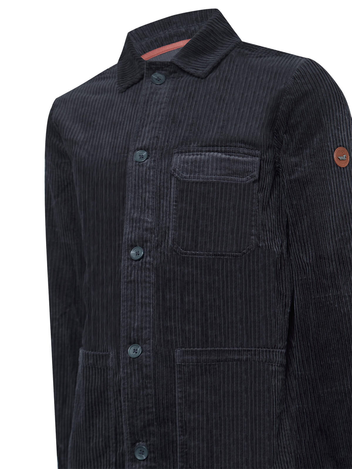Overshirt Algodón Hombre Bellagio Azul Rockford