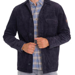 Overshirt Algodón Hombre Bellagio Azul Rockford
