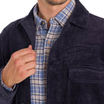 Overshirt Algodón Hombre Bellagio Azul Rockford
