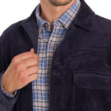 Overshirt Algodón Hombre Bellagio Azul Rockford