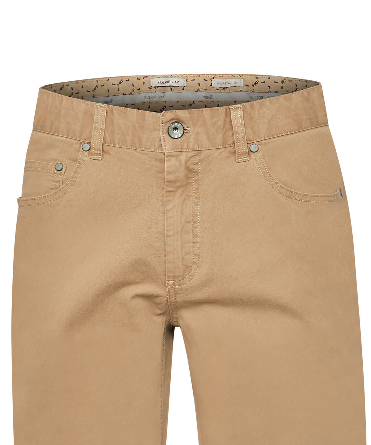 Pantalón Natural Flex Hombre Five Beige Rockford