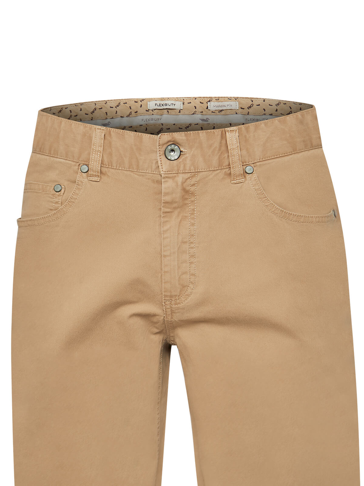 Pantalón Natural Flex Hombre Five Beige Rockford