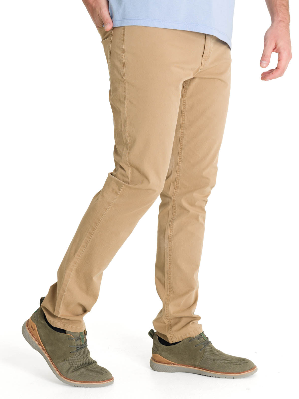 Pantalón Natural Flex Hombre Five Beige Rockford