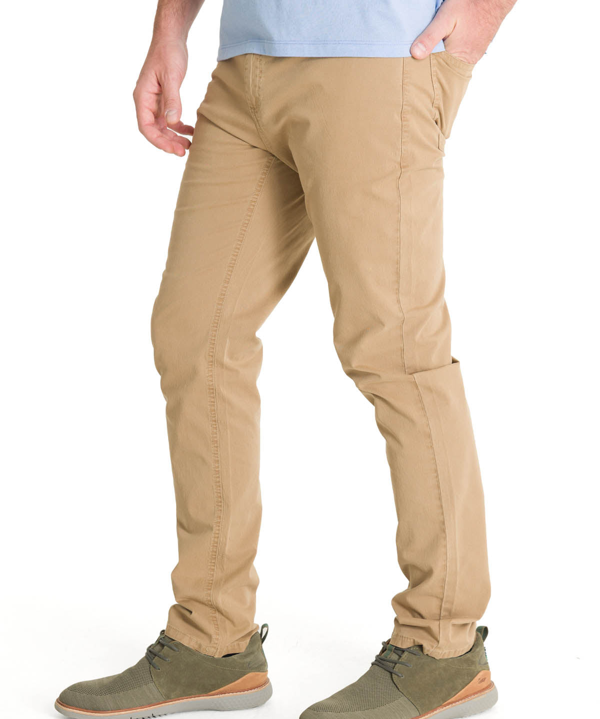 Pantalón Natural Flex Hombre Five Beige Rockford