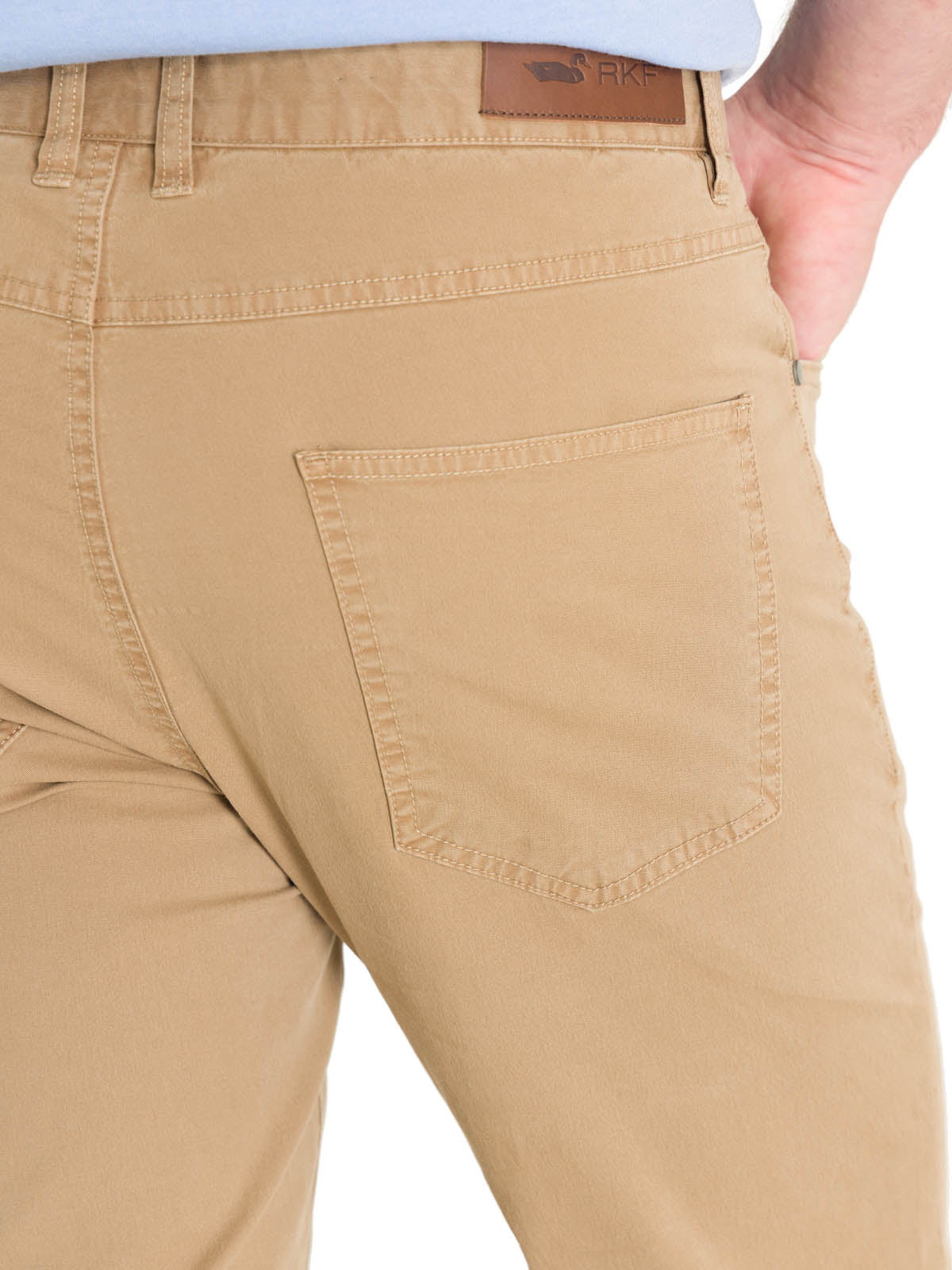 Pantalón Natural Flex Hombre Five Beige Rockford