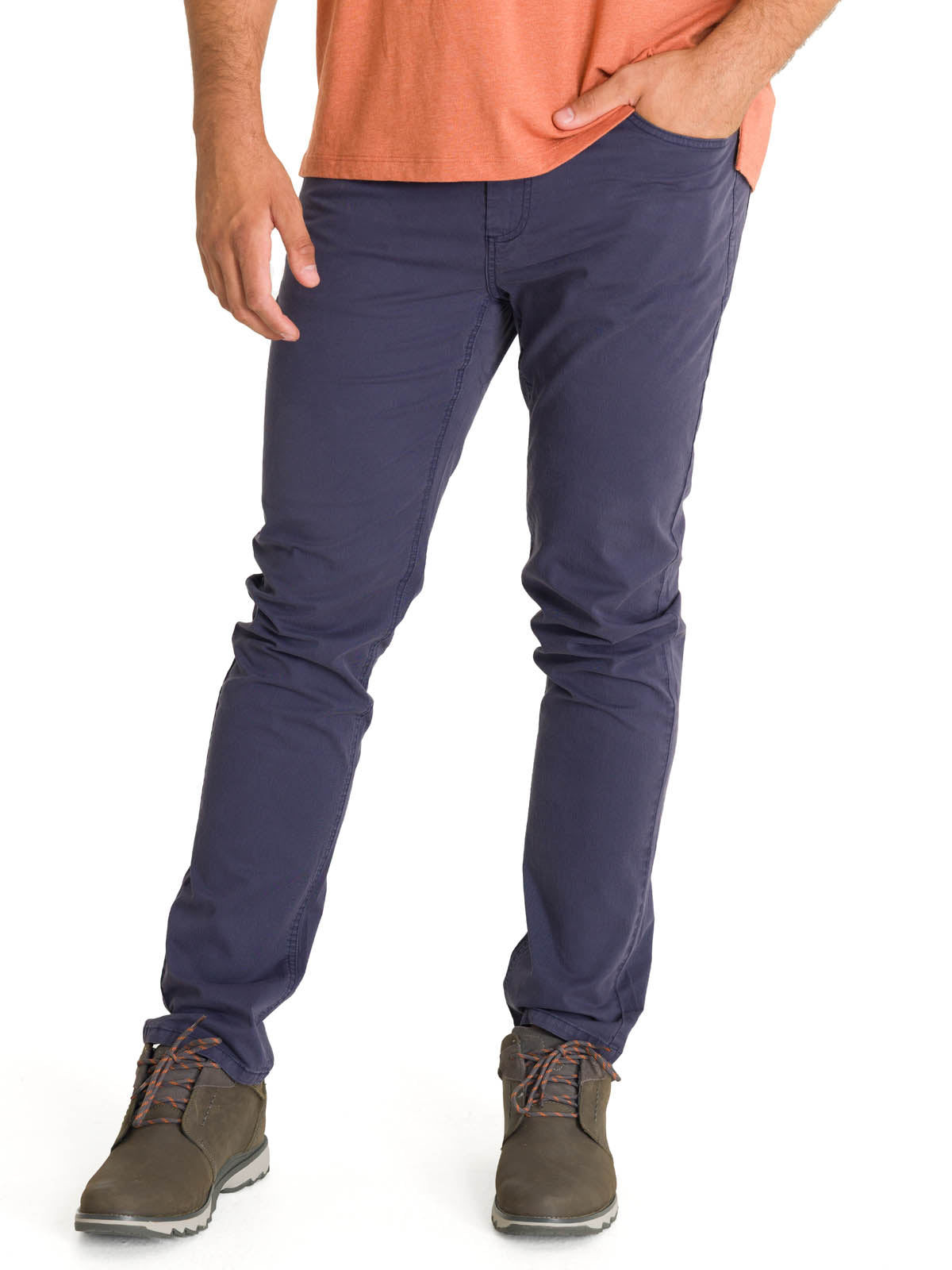 Pantalón Natural Flex Hombre Five Azul Rockford