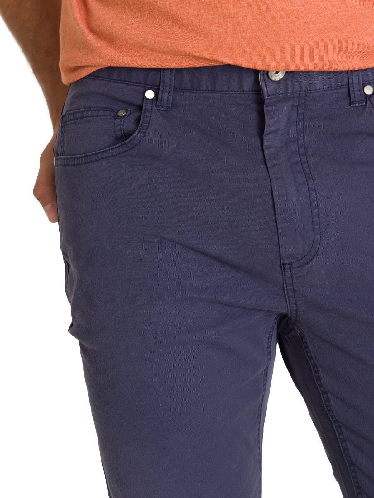 Pantalón Natural Flex Hombre Five Azul Rockford