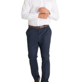 Camisa Cuello Italiano Hombre Easyitsolid Blanco Rockford