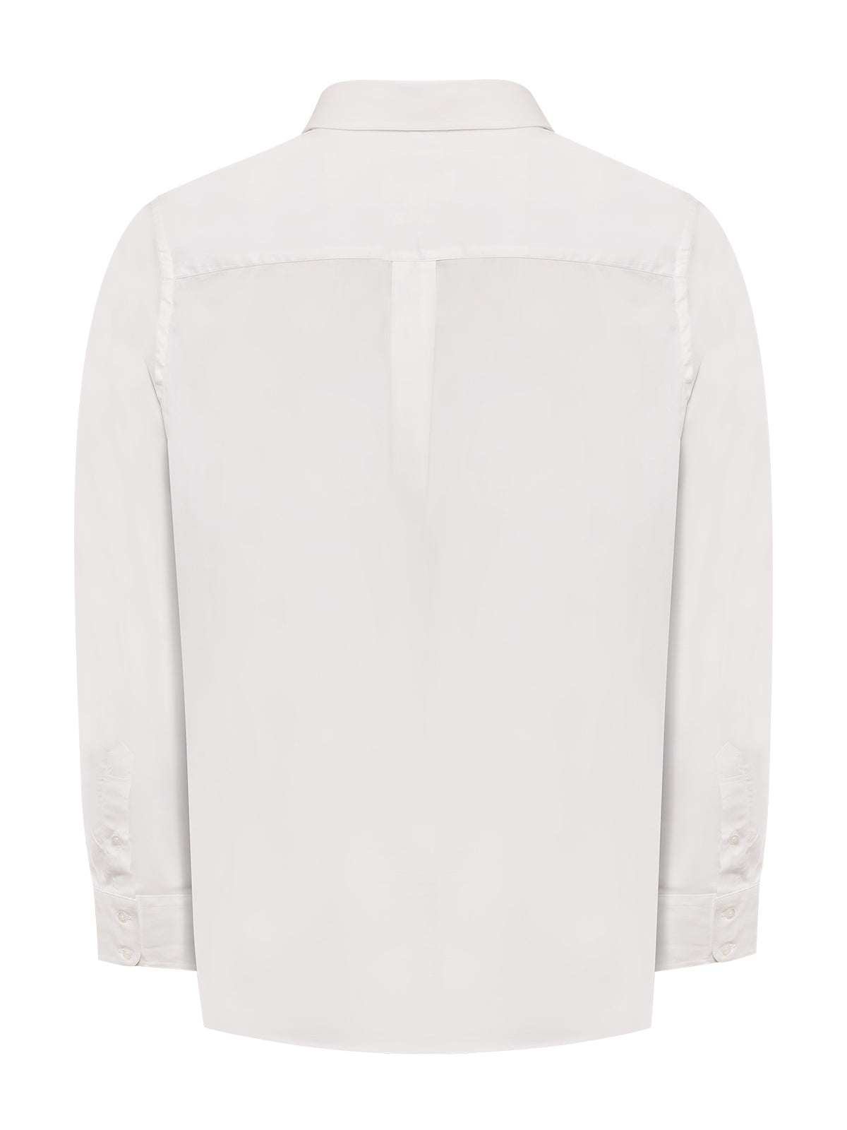 Camisa Cuello Italiano Hombre Easyitsolid Blanco Rockford