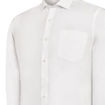 Camisa Cuello Italiano Hombre Easyitsolid Blanco Rockford