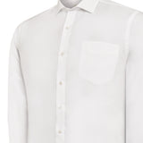 Camisa Cuello Italiano Hombre Easyitsolid Blanco Rockford