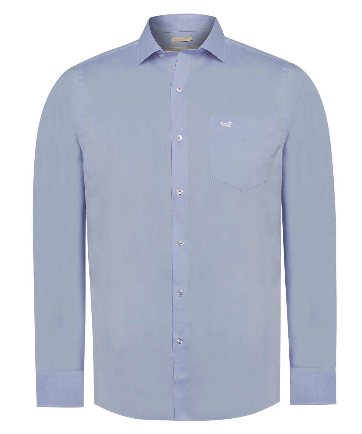 Camisa Cuello Italiano Hombre Easyitsolid Celeste Rockford