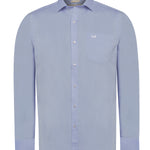 Camisa Cuello Italiano Hombre Easyitsolid Celeste Rockford