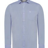 Camisa Cuello Italiano Hombre Easyitsolid Celeste Rockford