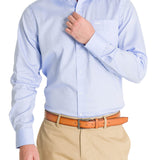 Camisa Cuello Italiano Hombre Easyitsolid Celeste Rockford
