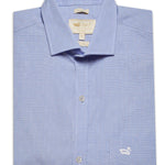 Camisa Cuello Italiano Hombre Easyironit Celeste Rockford