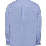 Camisa Cuello Italiano Hombre Easyironit Celeste Rockford