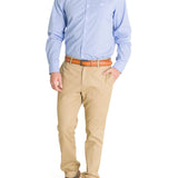 Camisa Cuello Italiano Hombre Easyironit Celeste Rockford