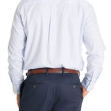 Camisa Cuello Button-Down Hombre Easyiron Azul Rockford