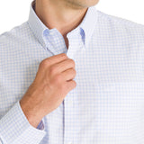 Camisa Cuello Button-Down Hombre Easyiron Azul Rockford