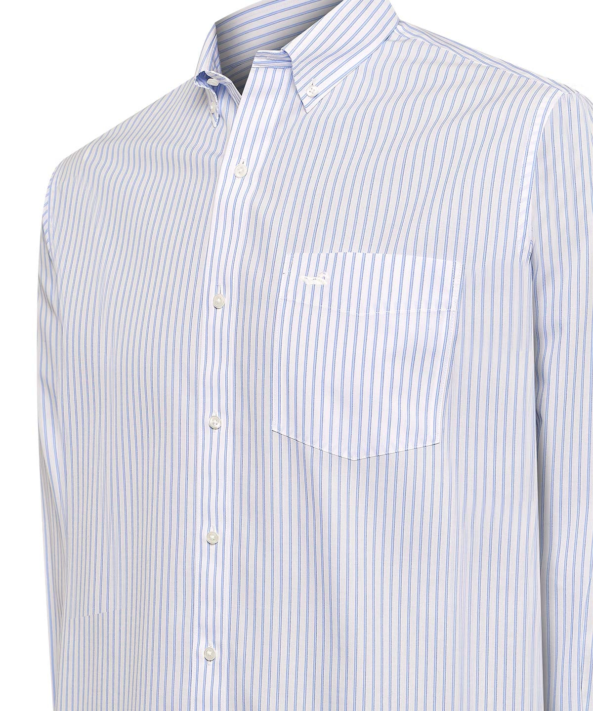 Camisa Cuello Button-Down Hombre Easyiron Celeste Rockford